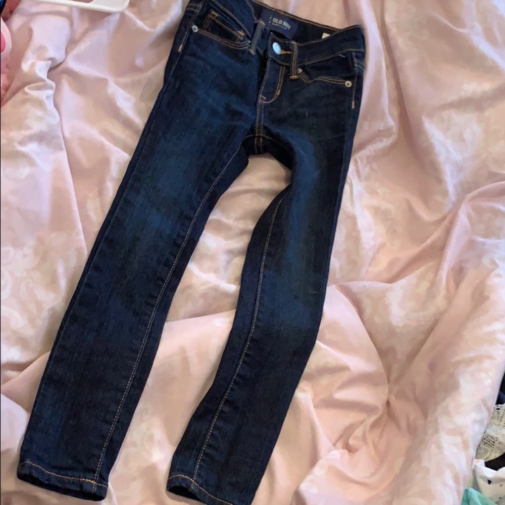 Old Navy Girl jeans and blouse bundle